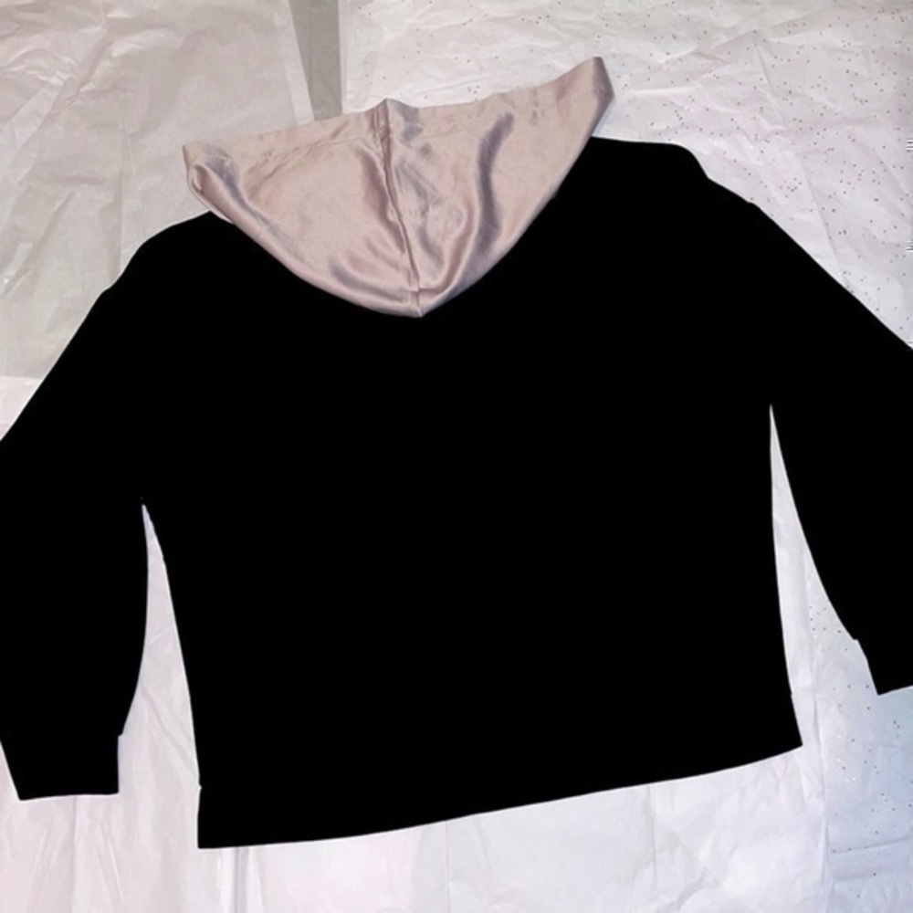 Boohoo Zara style colorblock hoodie windbreaker size 10  gently preloved - Picture 8 of 11